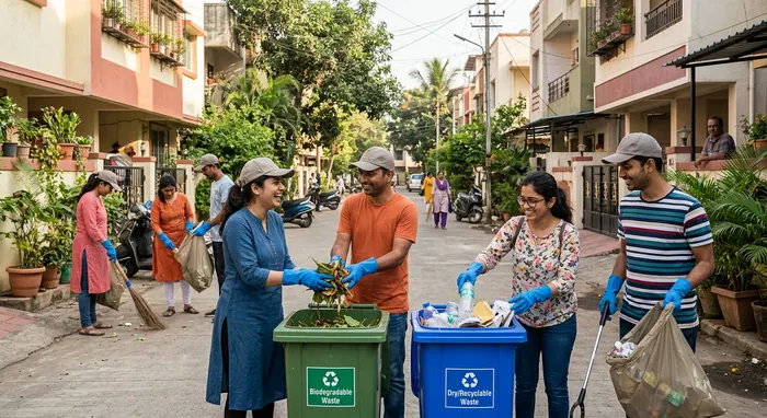 Neighbourhood cleanliness drive